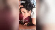 Colombian milf thirsty for penis and hard homemade sex