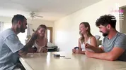 Playing cards with our close friends ends up in WIFE SWAPPING - Sammm Next Door & Stella Sedona