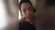 Homewrecker Sucks Fucks and takes Facial in the Wedding Dress his Wife wore
