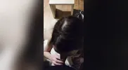 Homewrecker Sucks Fucks and takes Facial in the Wedding Dress his Wife wore
